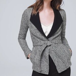 White House Black Market tweed jacket